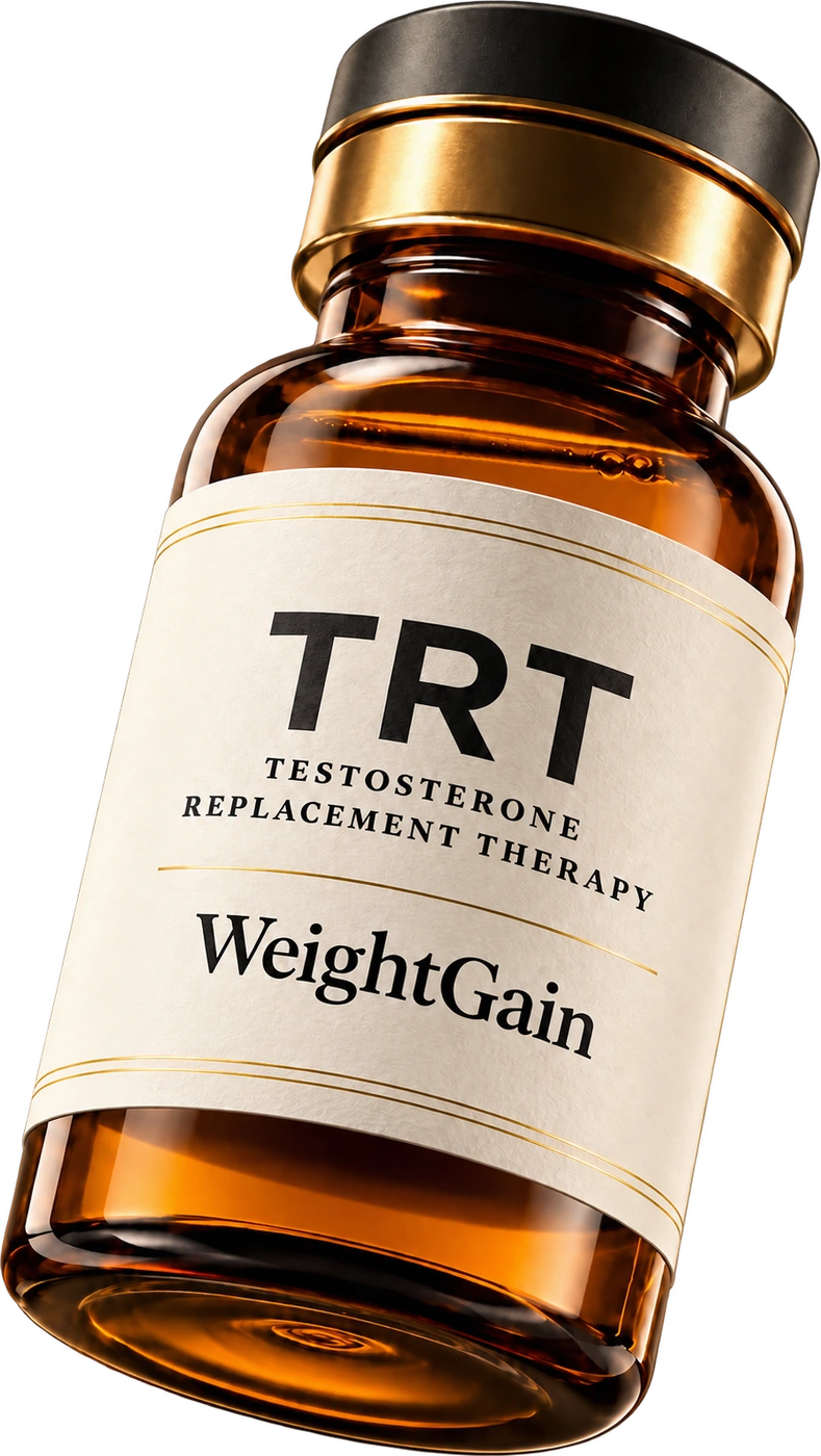 TRT, WeightGain concept render